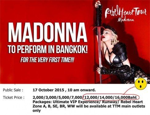 Madonna Live in Bangkok