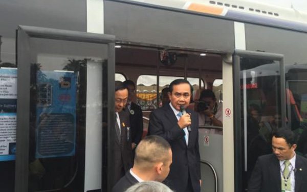 electric buses in thailand
