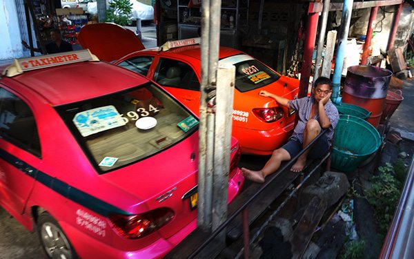 bangkok taxi drivers