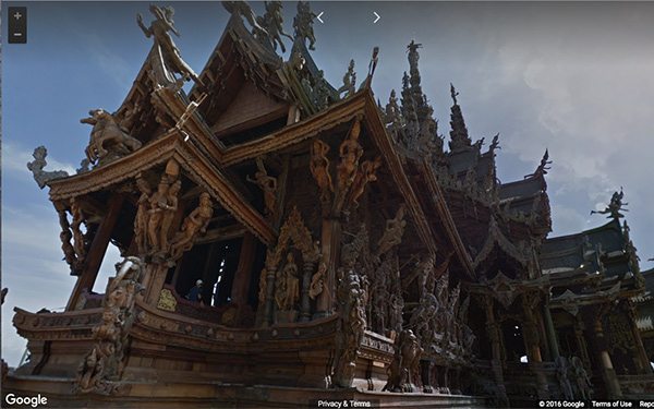 tour thailand using google maps