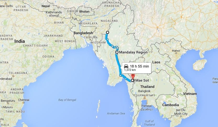india to thailand trilateral highway