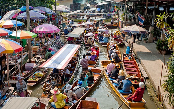thailand floating markets