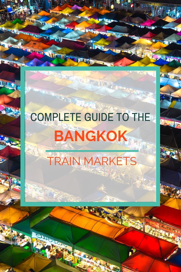 train markets of bangkok