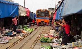maeklong railway market